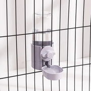 Automatic food and water feeder for cage pets