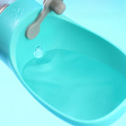 "Leak-proof pet water bottle for teddy dogs and cats