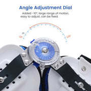Supportive knee brace for pain relief