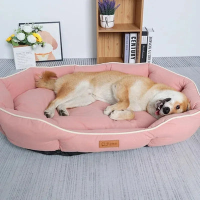 Dog bed supplies for large breed pets – washable mat"
