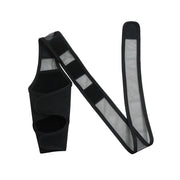 Adjustable dog leg brace for healing