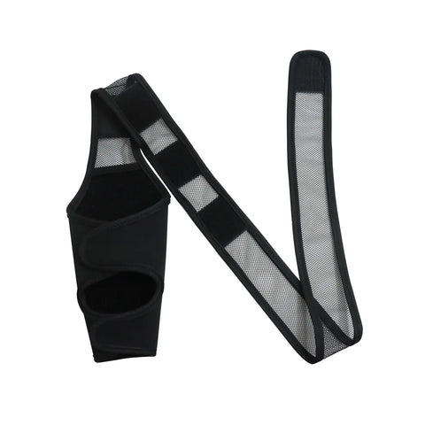 Adjustable dog leg brace for healing