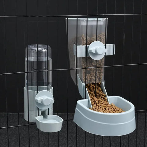 Pet feeder and water dispenser for birds and kittens